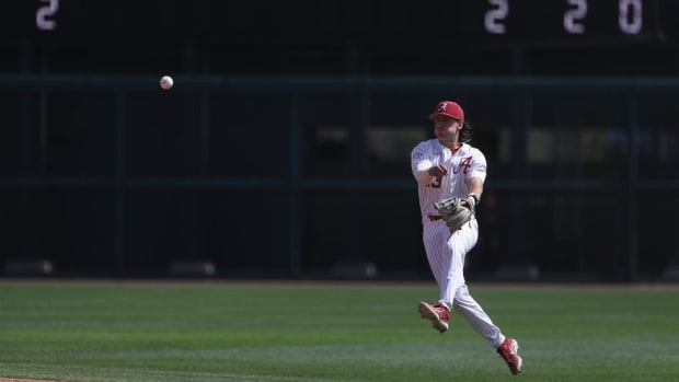 Alabama's Bryce Eblin (13) in a game against Lipscomb.